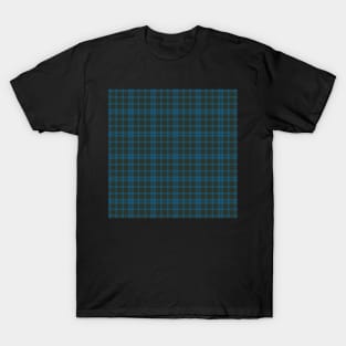 Pretty Blue and Black Plaid.  Good Christmas Color T-Shirt